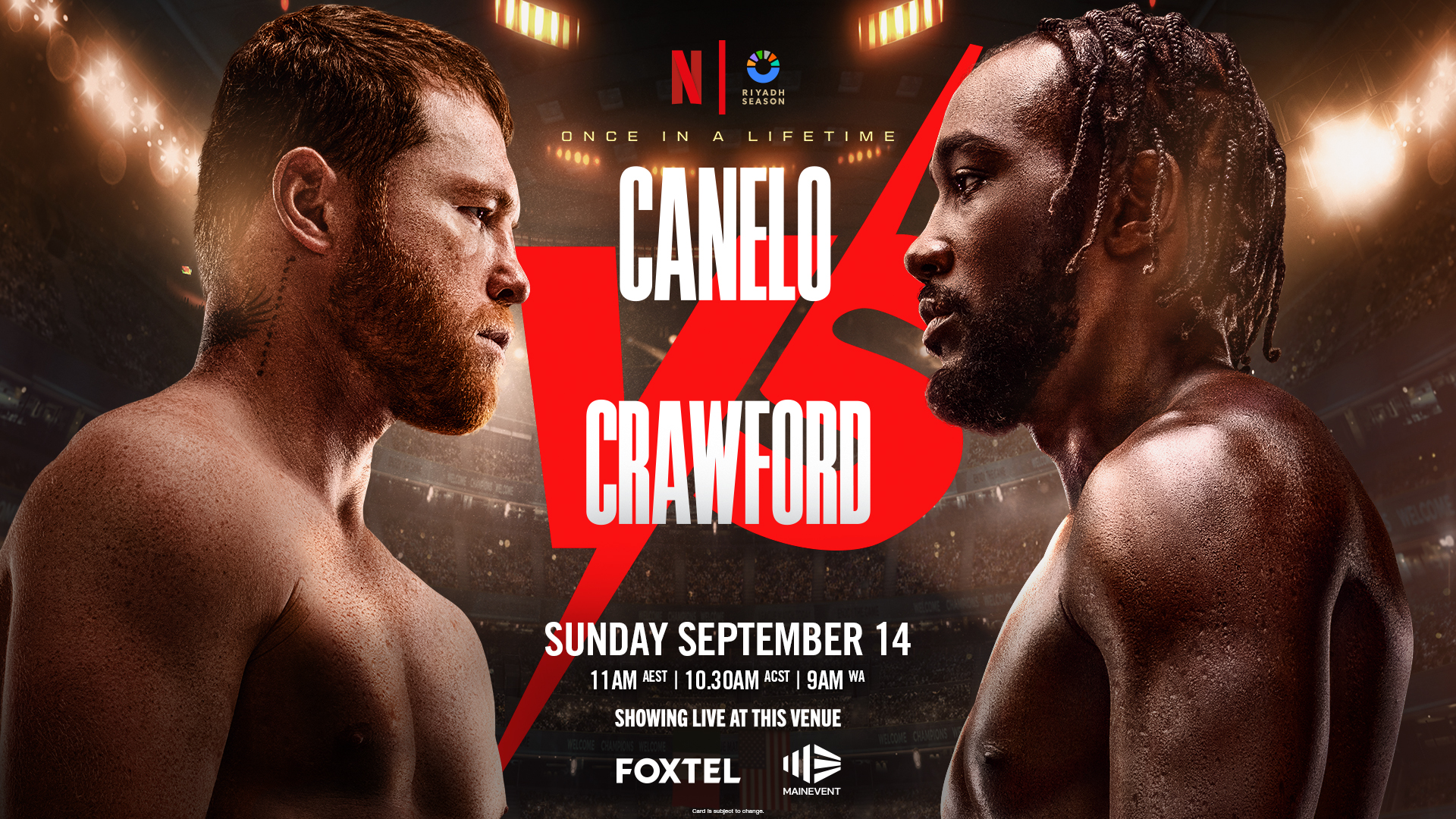 Canelo vs Crawford