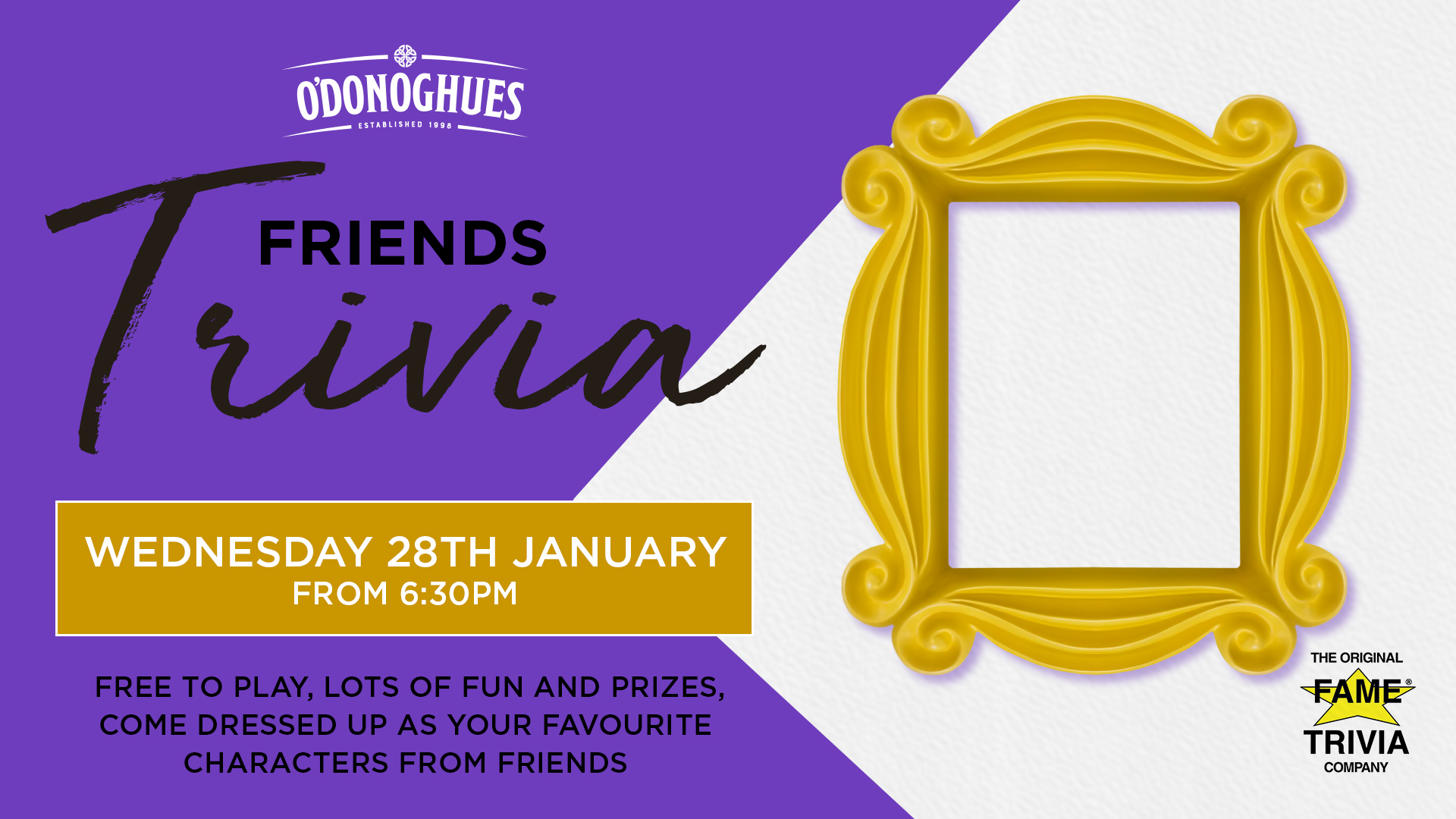 Friends Themed Trivia