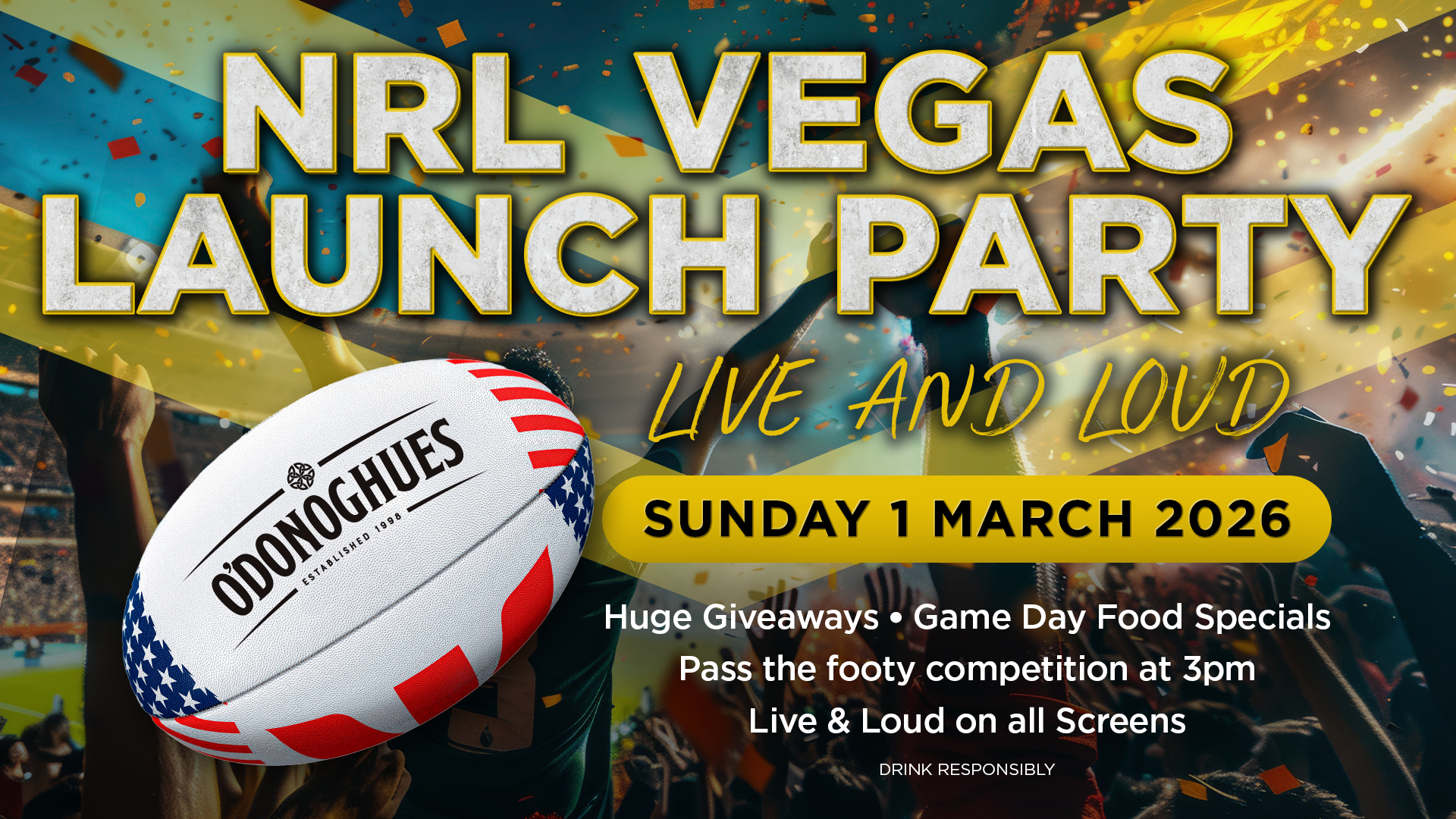 NRL Vegas Launch Party
